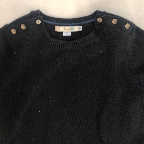 Boden black crew neck sweate - Picture 2 of 7
